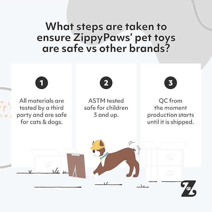 ZippyPaws Rope Gliderz Dog Toy