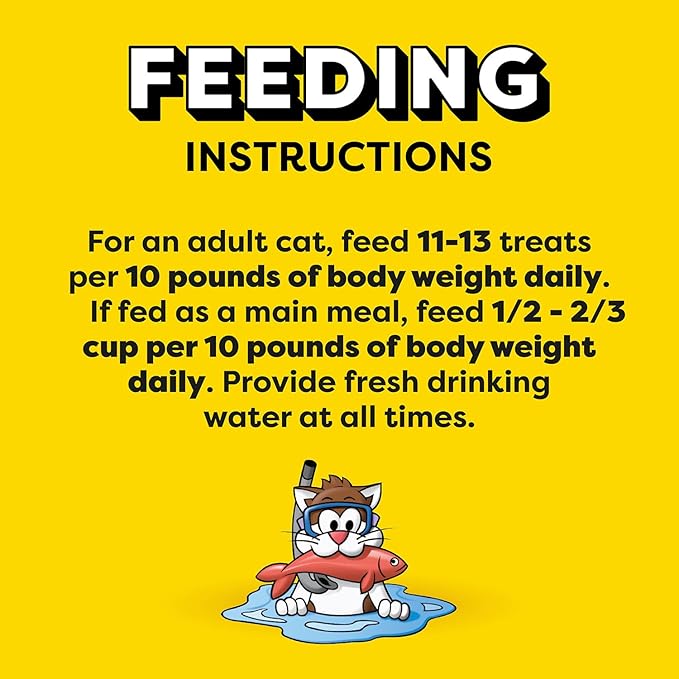 Temptations Classic Crunchy and Soft Cat Treats, Savory Salmon Flavor, 48 oz. Bag