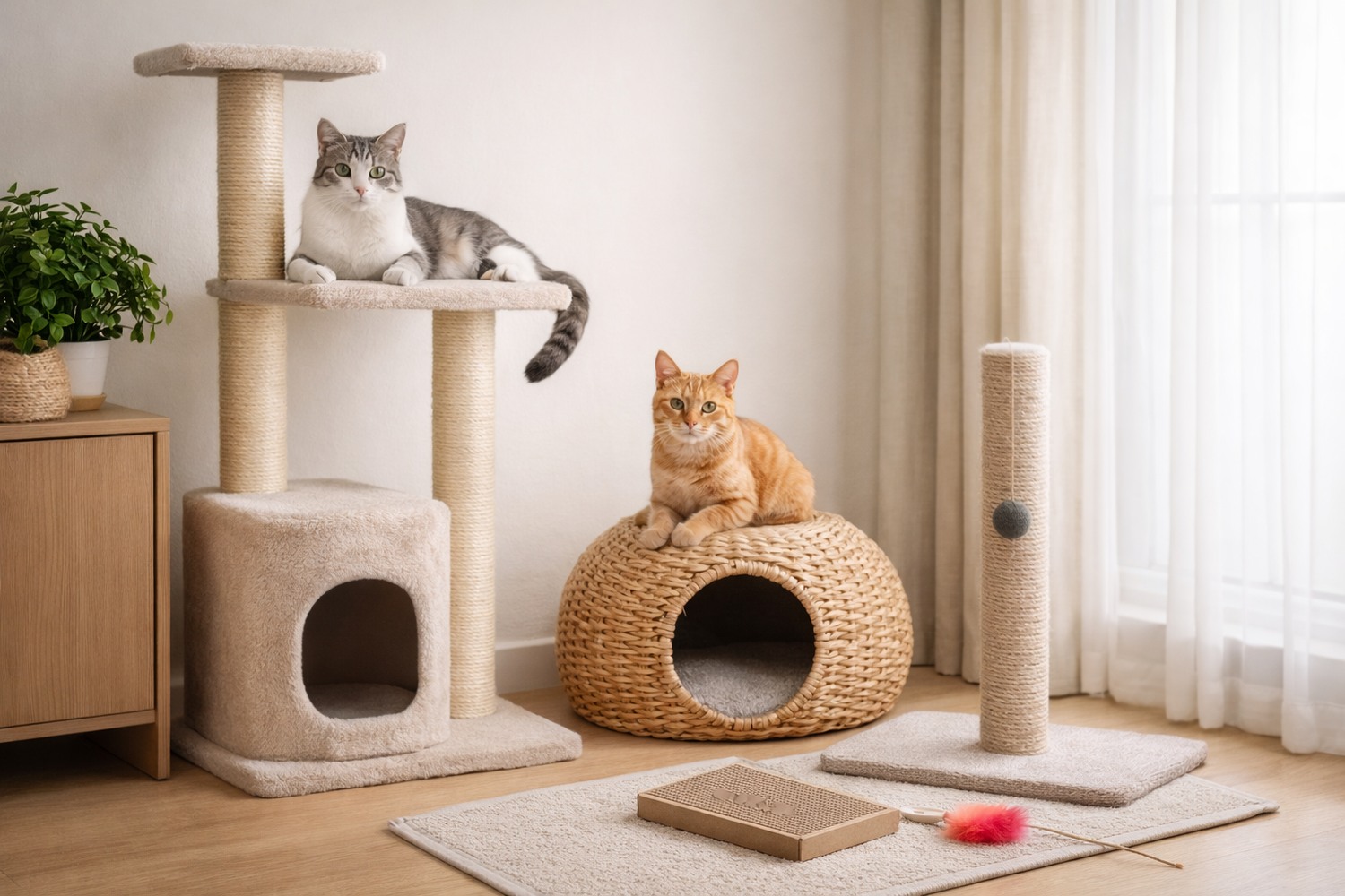Calm Spaces for Curious Cats
