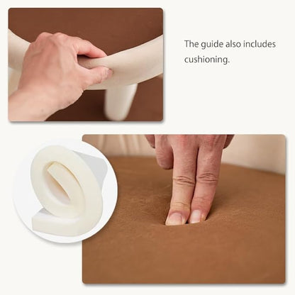 53'' Cat Tree for Large Cat, Modern Senior Friendly Cat Tower with Wide Shelves Low Step, Cotton Scratching Posts, Super Sturdy Base, Cozy Perches, and Interactive Toys (White)