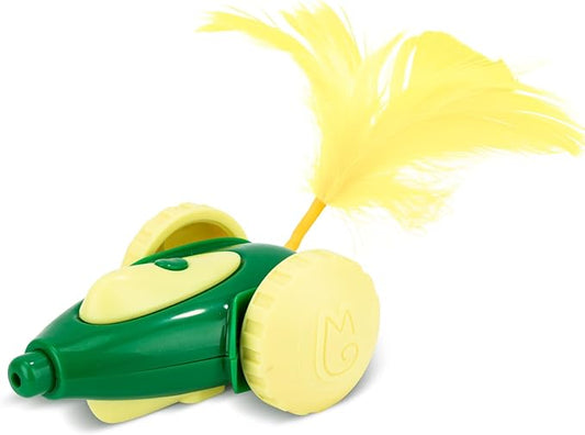 Migipaws cat Toy, Automatic Interactive Migicar Toy Like a Mouse, Intelligent Programme, Rechargeable Kitten Toy