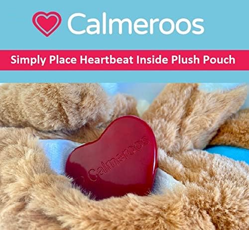 Puppy Heartbeat Toys Calming Separation Anxiety Relief Toys for Dogs Heartbeat Simulator in a Soft Comforting Pillow Pet Plush