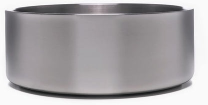 4Knines Dog Bowl Stainless Steel Non-Slip Bottom for Food and Water (Pink)