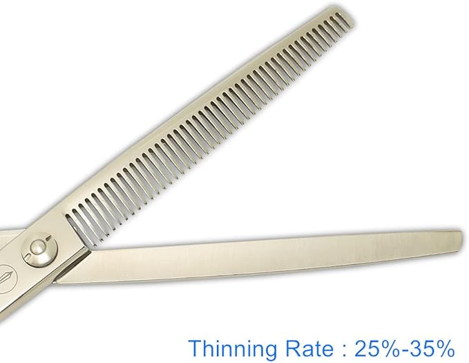 HASHIMOTO Dog Blending Shears,dog Texturizing Scissors,Cat Blender,45 teeth,7.0 inch,Light Weight.