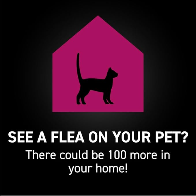 NEXTSTAR Flea and Tick Prevention for Cats, Repellent and Control, Fast Acting Waterproof Topical Drops, Flea Prevention for Cats Over 3.5 lbs, 1 Month Dose