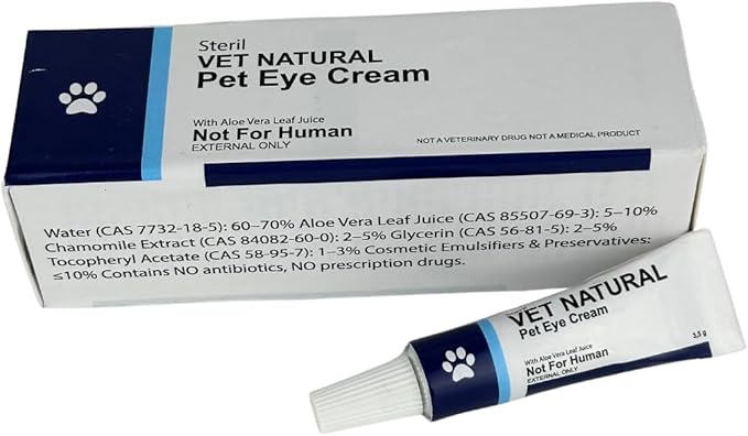 SINCE 1871 GÜLLÜOGLU Vetnatural Pet Eye Cream 3.5 g
