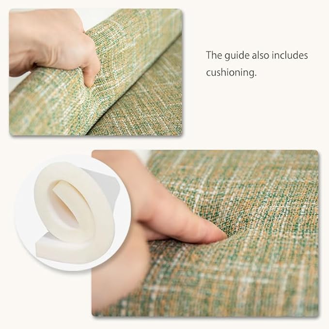 53'' Cat Tree for Large Cat, Modern Senior Friendly Cat Tower with Wide Shelves Low Step, Cotton Scratching Posts, Super Sturdy Base, Cozy Perches, and Interactive Toys (Green)