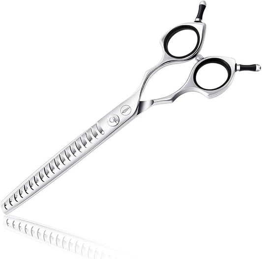 HASHIMOTO Chunker Scissors for Dog Grooming, 19 Teeth, 7.0 Inch, Light Weight