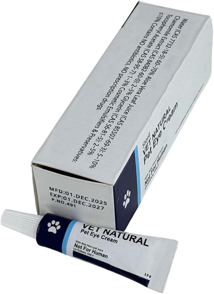 SINCE 1871 GÜLLÜOGLU Vetnatural Pet Eye Cream 3.5 g