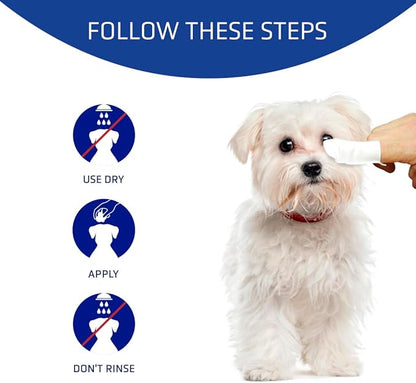 ARTERO Pretty Eyes. Eye Cleaner. Effectively removes Tear Stains from The Tear ducts of Dogs and Cats, ensuring a Clean and Healthy Appearance. 300 ml Bottle for Regular use.