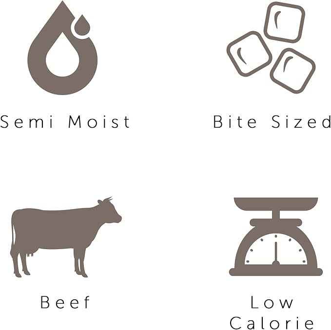 Crumps' Naturals Semi Moist Chicken Mini Trainers 10.6oz /3000g, Brown (MT-C-250)