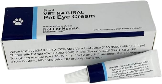 SINCE 1871 GÜLLÜOGLU Vetnatural Pet Eye Cream 3.5 g