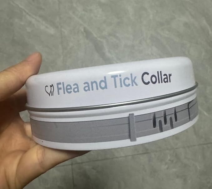 Flea Collar for Cats, Adjustable Flea and Tick Collar for Cats, 8 Months Protection 2 Count