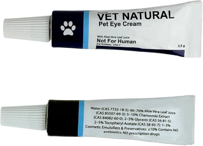 SINCE 1871 GÜLLÜOGLU Vetnatural Pet Eye Cream 3.5 g