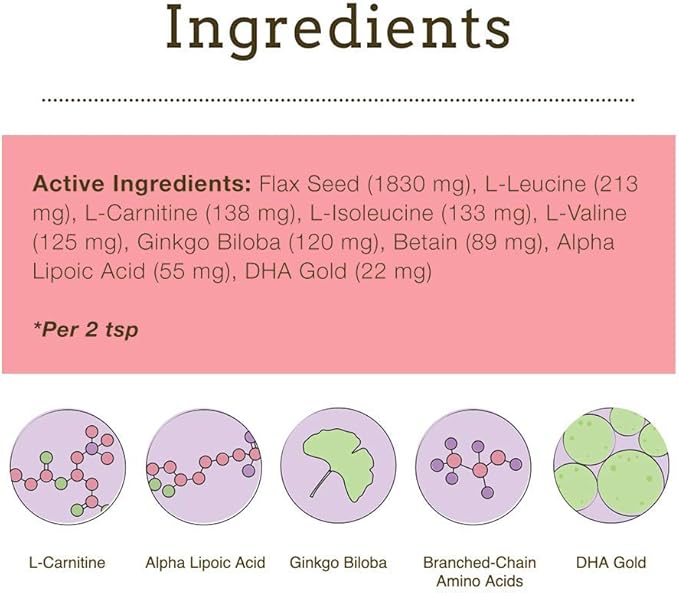 Herbsmith Senior Dog Wisdom – Dog Dementia Supplement – DHA for Senior Dog Brain Health - Senior Supplement for Dogs- 500g