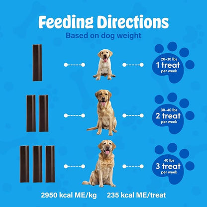 N-Bone Mega-Bone Long-Lasting Dog Chews, Cheeseburger Flavor, 6count, 16.8oz