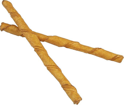Better Belly Highly Digestible Rawhide Twist Sticks Chews, Treat Your Dog to a Chew with NO Artificial Colors or Flavors 25 Count (Pack of 2)