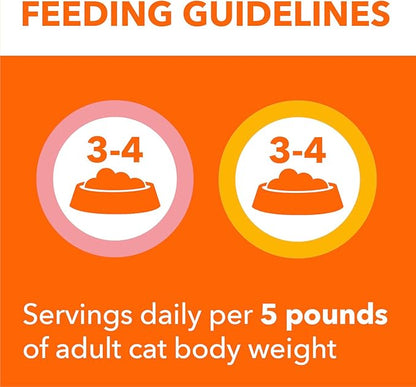 IAMS Perfect Portions Healthy Adult Wet Cat Food Pate, Chicken and Salmon Recipe Variety Pack, 2.6 oz. Twin-Pack Trays (24 Count, 48 Servings)