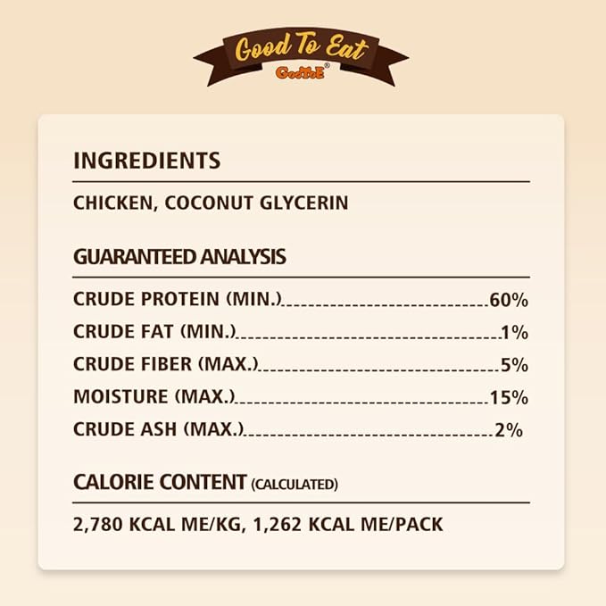 Gootoe Soft Dog Treats, Chicken Jerky - Dog Training Treats; High-Protein, Gluten-Free, Soft Jerky for Dogs, Hypoallergenic, Grain-Free, Knots, 1 lb