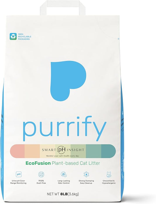 Smart Health Monitoring Cat Litter – Color-Changing, Fast Clumping, Odor Control, Low Dust | 1-Pack