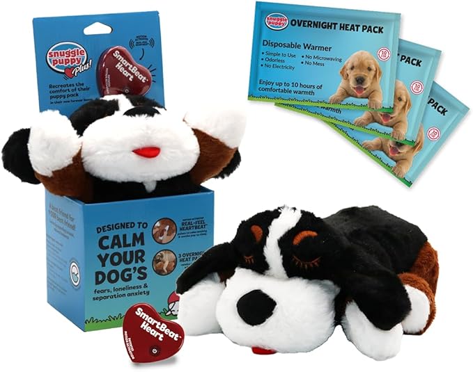 Snuggle Puppy Special Edition Toys - Heartbeat Puppy for Dogs - Pet Anxiety Relief and Calming Aid - Comfort Dog Toys for Behavioral Training