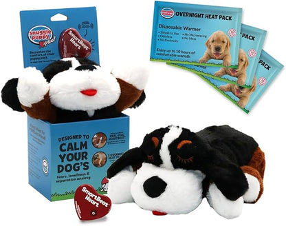 Snuggle Puppy Special Edition Toys - Heartbeat Puppy for Dogs - Pet Anxiety Relief and Calming Aid - Comfort Dog Toys for Behavioral Training