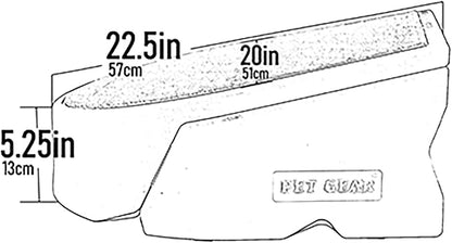 Pet Gear Stramp Stair and Ramp Combination for Dogs/Cats, Easy Step, Lightweight/Portable, Sturdy, Easy Assembly (No Tools Required), Fog