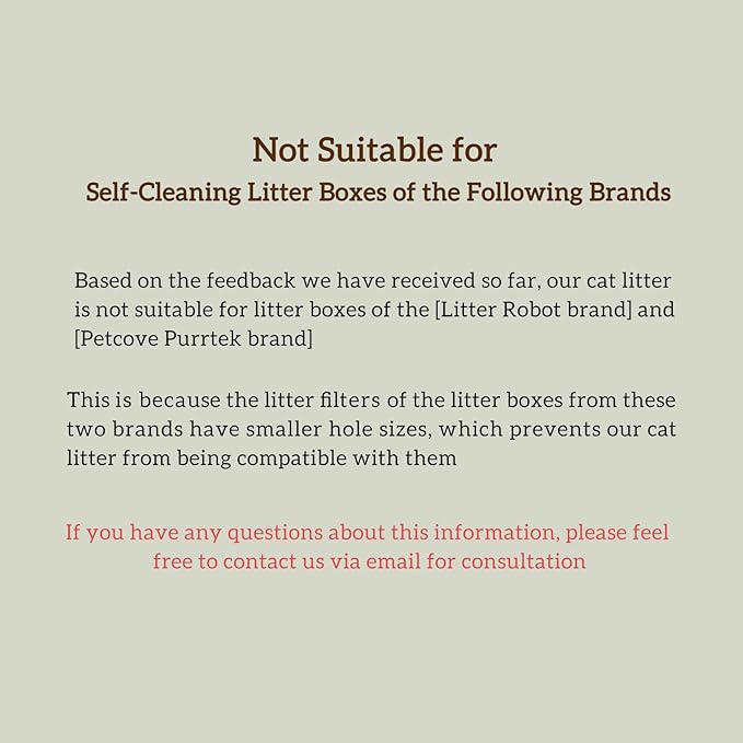 Non-Stick Strong Clumping Cat Litter, Plant Odor Control Tofu Cat Litter + Cassava Mixed Litter, Light Color for Health Tracking