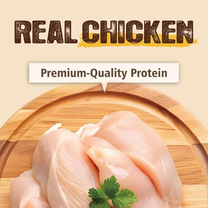 Gootoe Soft Dog Treats, Chicken Jerky - Dog Training Treats; High-Protein, Gluten-Free, Soft Jerky for Dogs, Hypoallergenic, Grain-Free, Knots, 1 lb