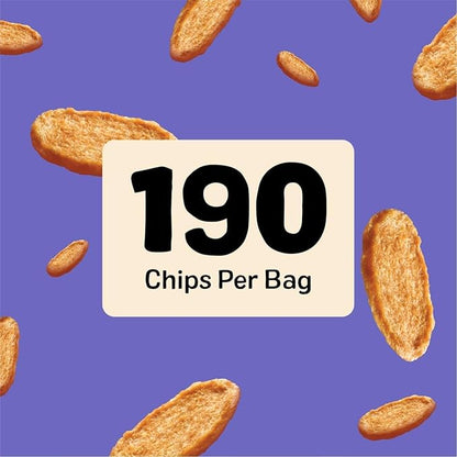 Three Dog Bakery Bark’N Crunch! Chicken Chips, Crunchy Treats for Dogs, Single Ingredient, High Protein Snacks, No Artificial Flavors or Colors, Made in The USA, 15 oz