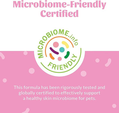 SKOUT'S HONOR Probiotic Deodorizer Spray for Pets- Hydrating Daily-Use with Avocado Oil & Omega-3s, Microbiome Friendly Certiified, Paraben & Sulfate-Free, 97% Natural, 8oz, Happy Puppy