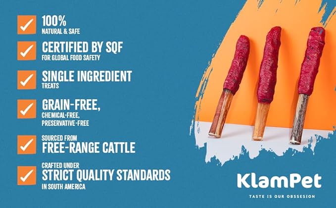 Chondroitin Joint Sticks for Dogs 15 Pack – Natural Collagen Chews with Chondroitin for Joint Support – Grass-Fed Beef Protein – Mobility, Flexibility & Cartilage Health