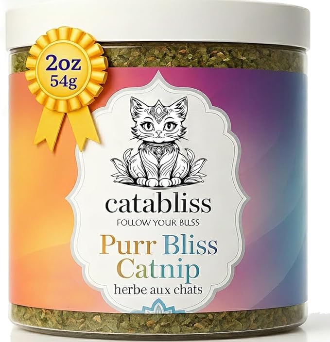 Catnip: Where Every Sprinkle is a Journey to Delight, 2oz Enjoy Sifted Catnip for Cats, Designed for use Loose on The Floor or Easy Refill Catnip Toys.