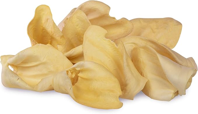 BRUTUS & BARNABY 12 Cow Ears + 12 Pig Ears + 12 Bully Sticks