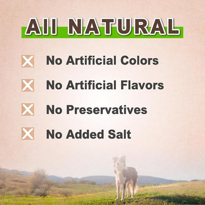 AFreschi Turkey Tendons for Dogs, USA-Sourced, Healthy Dog Treats, Rawhide-Free Puppy Chews, Long Lasting, All Natural, Hypoallergenic Dog Treats for Medium Breeds, 2 Count Pack Rope (M)