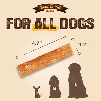 Gootoe Soft Dog Treats, Chicken Jerky - Dog Training Treats; High-Protein, Gluten-Free, Soft Jerky for Dogs, Hypoallergenic, Grain-Free, Cuts, 1 lb