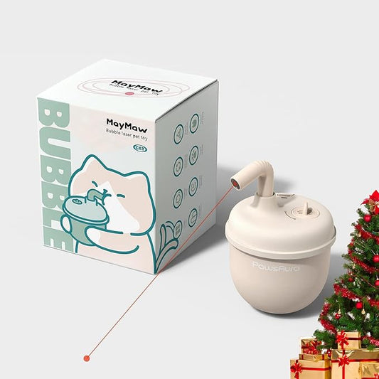 CALEMBOU Cat Laser Toy,Pet Automatic Laser Cat Toys for Indoor Cats Kitten Tumbler Interaction Toys, USB Charging, 360 Degree Irregular Rotation Three Adjustable Modes