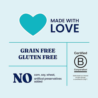 Solid Gold Wet Dog Food for Small Dogs - Grain Free Small Dog Food Wet Recipe w/Real Lamb, Superfoods & Vitamins for Gut Health & Immune Support - for Puppies, Adult & Senior Breeds - 12ct 3.5oz Cups