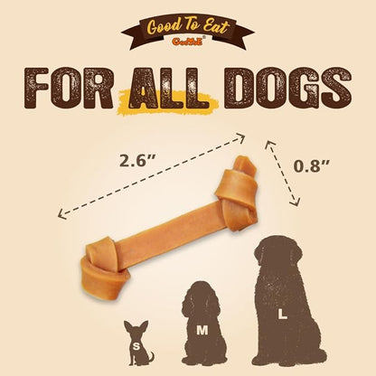 Gootoe Soft Dog Treats, Chicken Jerky - Dog Training Treats; High-Protein, Gluten-Free, Soft Jerky for Dogs, Hypoallergenic, Grain-Free, Knots, 1 lb