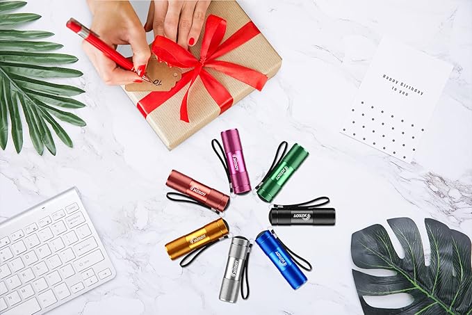 UV Flashlight Black Light UV Lights, 5 Pack 9 LED 395nm Ultraviolet Blacklight, Handheld Mini Torch Light Pet Urine Detector for Dog/Cat Urine, Dry Stains, Bed Bug(15x AAA Batteries(Black))