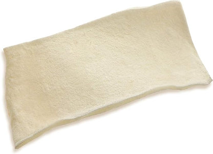 Brazilian Pet Premium Thick Cut Chips, Wholegrain Rawhide (Last Much Longer Than Traditional Chips). 100% Natural. Great Behavioral Dog Chewing Treat Solution. No Preservatives. (1 Pound)