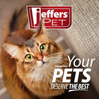 Jeffers Pet Flea Buster Chewable Tablets for Cats and Kittens 7-15 lbs, Tuna Flavor Supplements, Monthly Cat Flea Support, Made in USA, Easy to Feed Cat Tablets, Travel Friendly - 6 Count