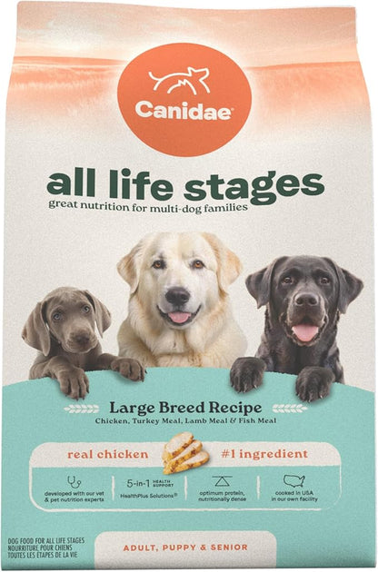 Canidae All Life Stages Dry Dog Food, Large Breed Multi-Protein Recipe, 40 lbs.