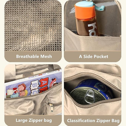 Cat Carrier, Small Dog Carrier for Small Medium Pets Up to 15 Lbs，Pet Carrier Airline Approved,Soft-Sided Puppy Travel Bag with Safety Zippers,Chihuahua Carry Case, Kitty Cloth Cage