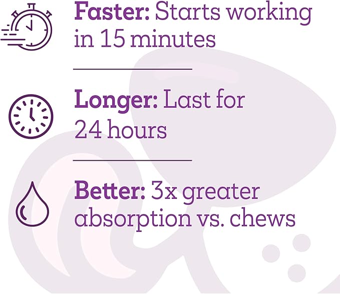 Vetality Twist and Lick Well Gels Supplement (Purple)