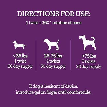 Vetality Twist and Lick Well Gels Supplement (Purple)