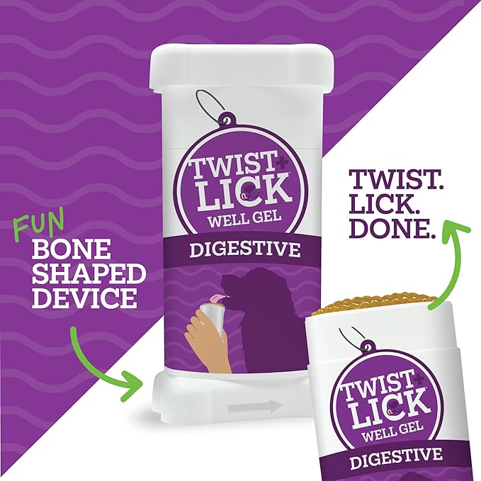 Vetality Twist and Lick Well Gels Supplement (Purple)
