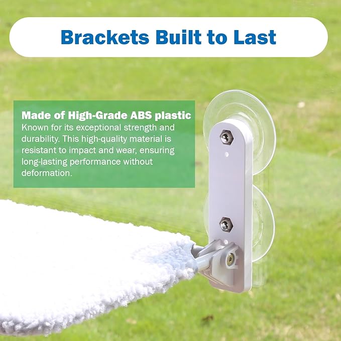 Zakkart Easy Fold Cat Window Perch - Cordless, Fold-Up, Zip Closure Embeded Machine Washable Bed Cover, Robust Metal Frame - Cat Hammock for Window for Large Cats and Kittens (White, Large)