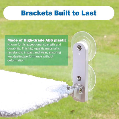 Zakkart Easy Fold Cat Window Perch - Cordless, Fold-Up, Zip Closure Embeded Machine Washable Bed Cover, Robust Metal Frame - Cat Hammock for Window for Large Cats and Kittens (White, Large)