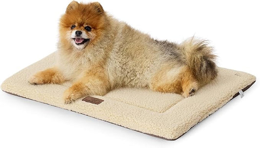 Bedsure Washable Dog Bed for Extra Large Dogs, Soft Foam Floor Pet Mat, Lightweight Travel Flat Puppy Mattress for Indoor Pet
